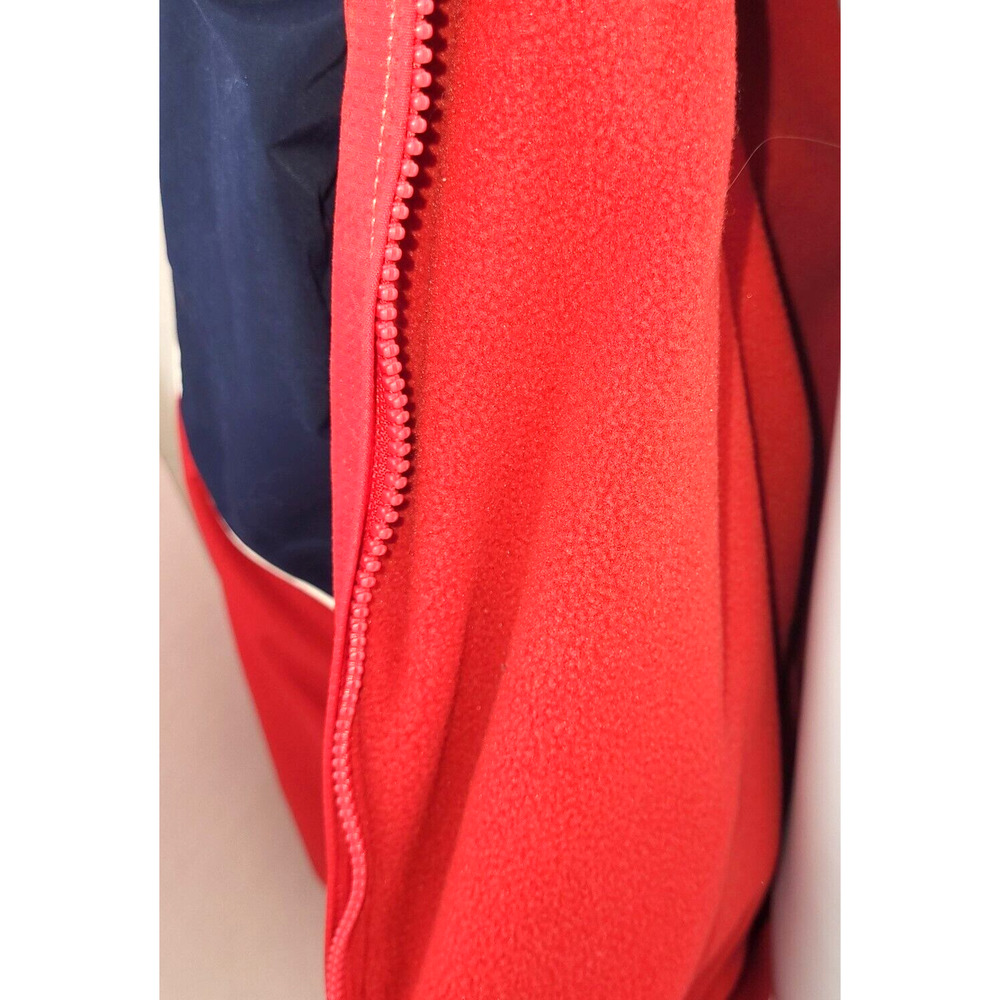 Majestic Authentic DC Nationals Mens XL Jacket Red Blue Full Zip Gently Used - Picture 11 of 15